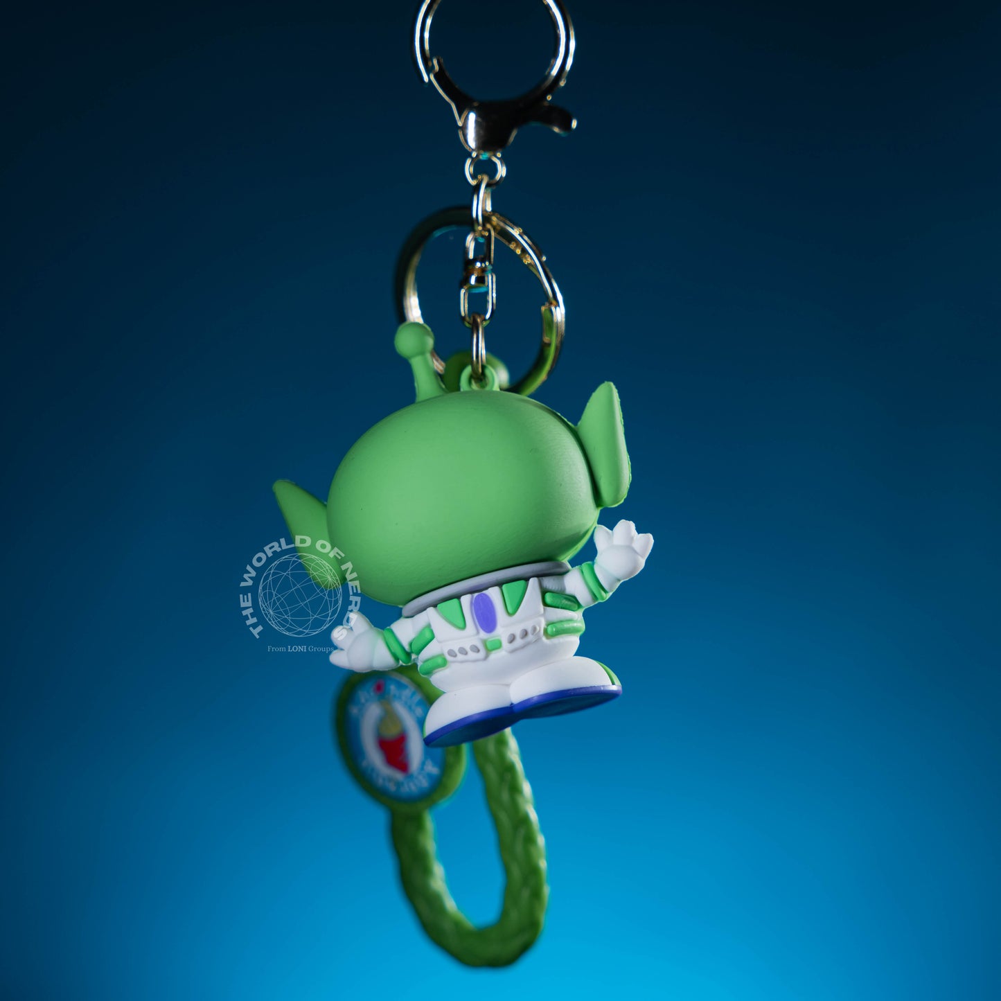 TOY STORY ALIEN AS BUZZ LIGHTYEAR KEYCHAIN