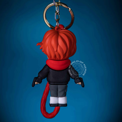 Black Widow Keychain - Stylish Hoody Accessory for Unique Flair - 2