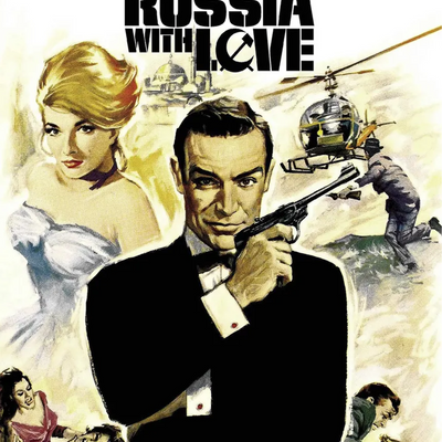 007 From Russia With Love Poster A3+ Size - 2