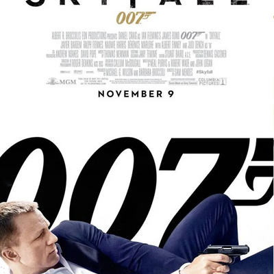 007 Skyfall Poster A3+ Size - 2