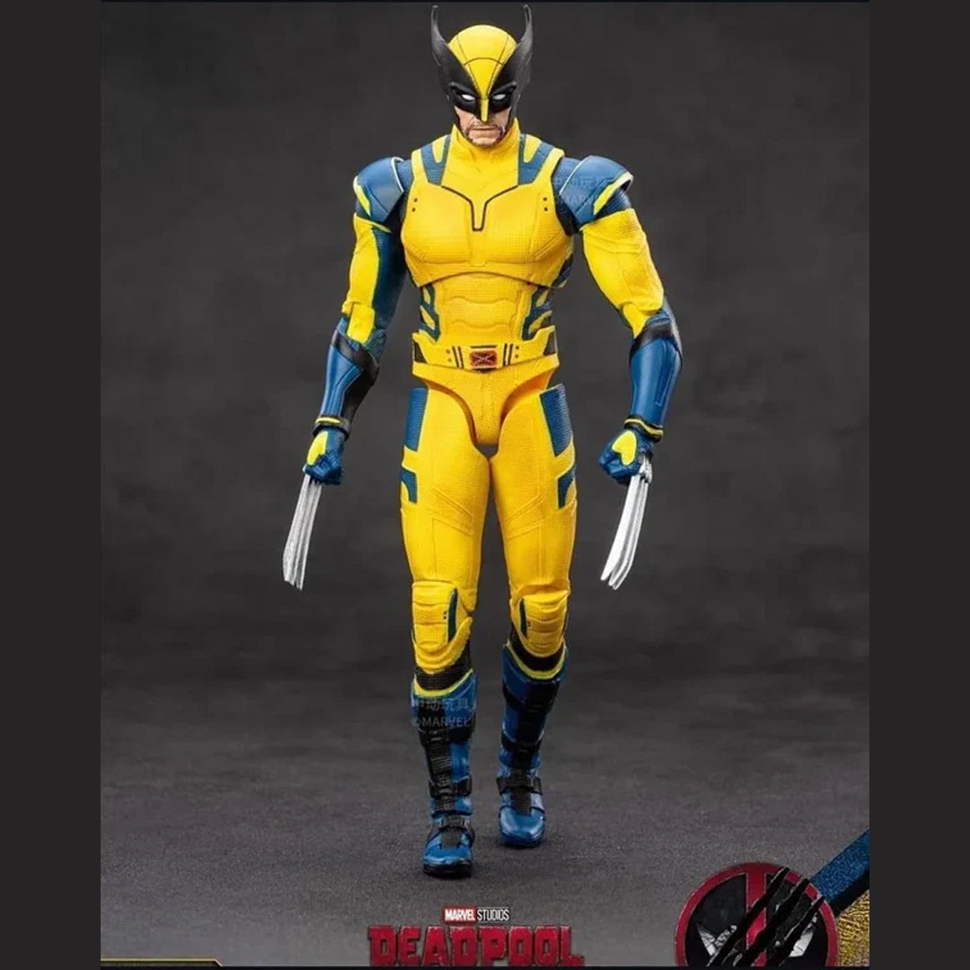 ZD toys Marvel Wolverine Action Figure in Classic Yellow & Blue Suit - The World Of Nerds