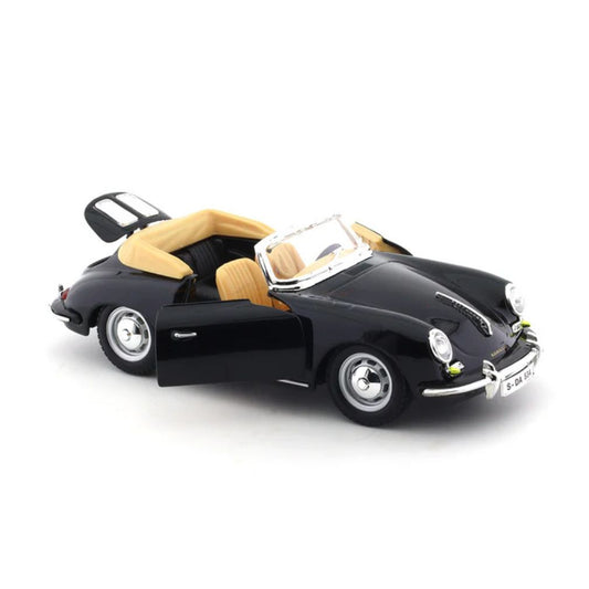 BBURAGO PORSCHE 356B CABRIOLET 1961 SCALE - 1:24