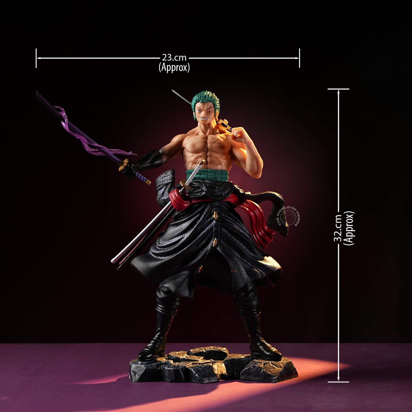 One Piece Epic Zoro Swordmaster Anime Figure Collectible Model