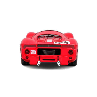 BBURAGO Ferrari 330 P4 1967 Scale Model 1:24 Collectible - Perfect BBURAGO Ferrari 330 P4 Scale Model for Collectors - 2