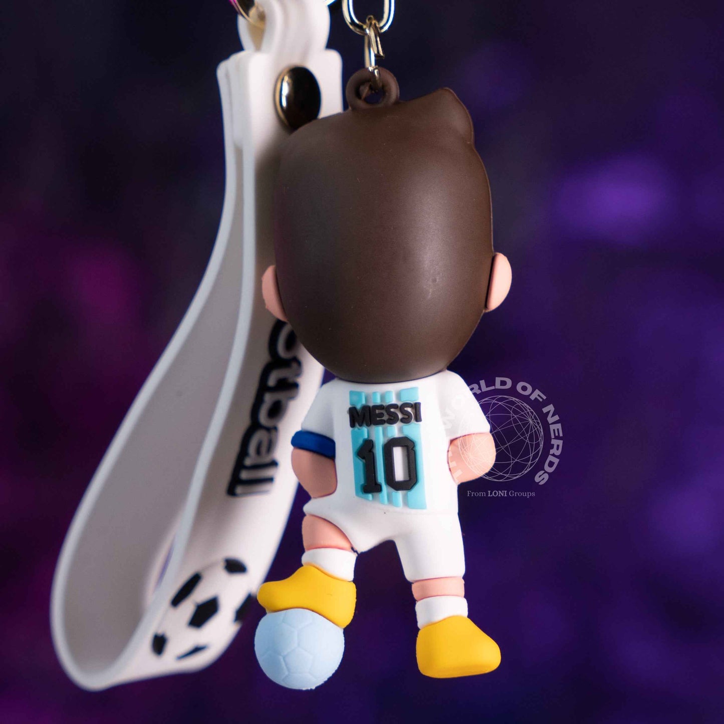 MESSI FOOTBALL KEYCHAIN