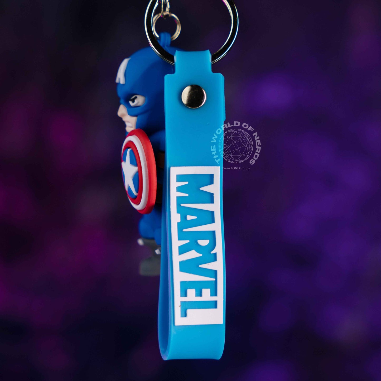 Captain America Keychain - Show Your Marvel Pride with This Iconic Accessory