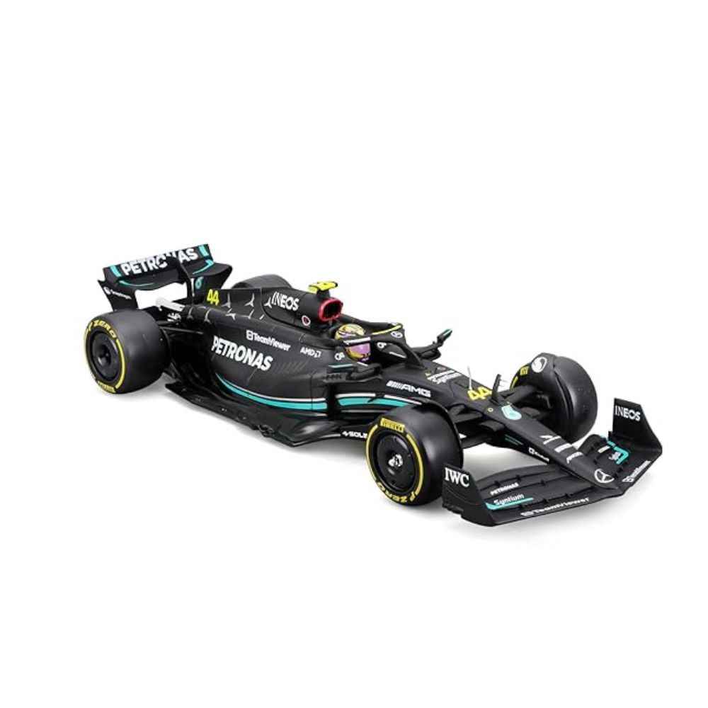BBURAGO Mercedes-AMG F1 Model W14 E Performance #44 Lewis Hamilton 1:24 Scale
