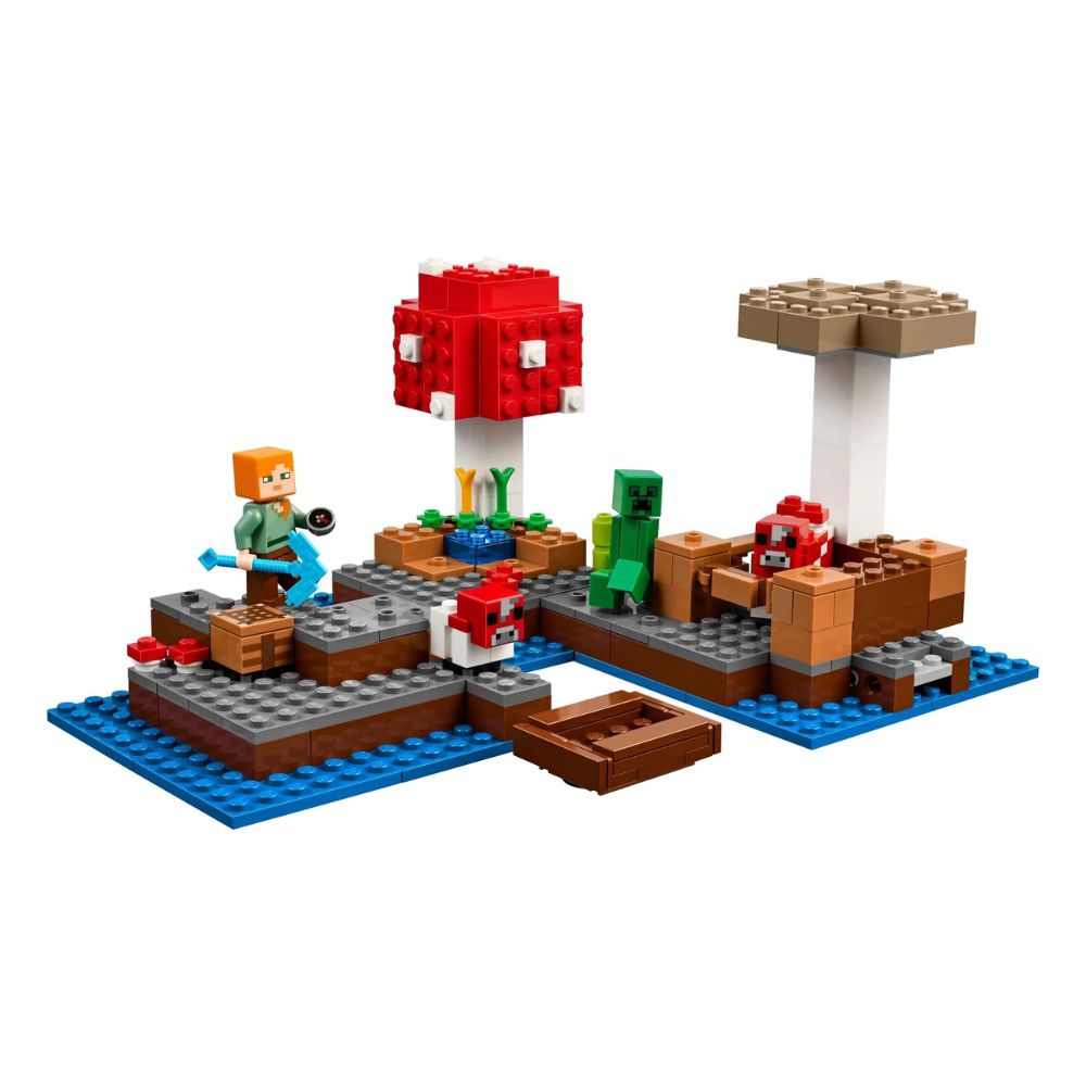 JISI BRICKS MY WORLD MINECRAFT 252+ PCS BLOCKS