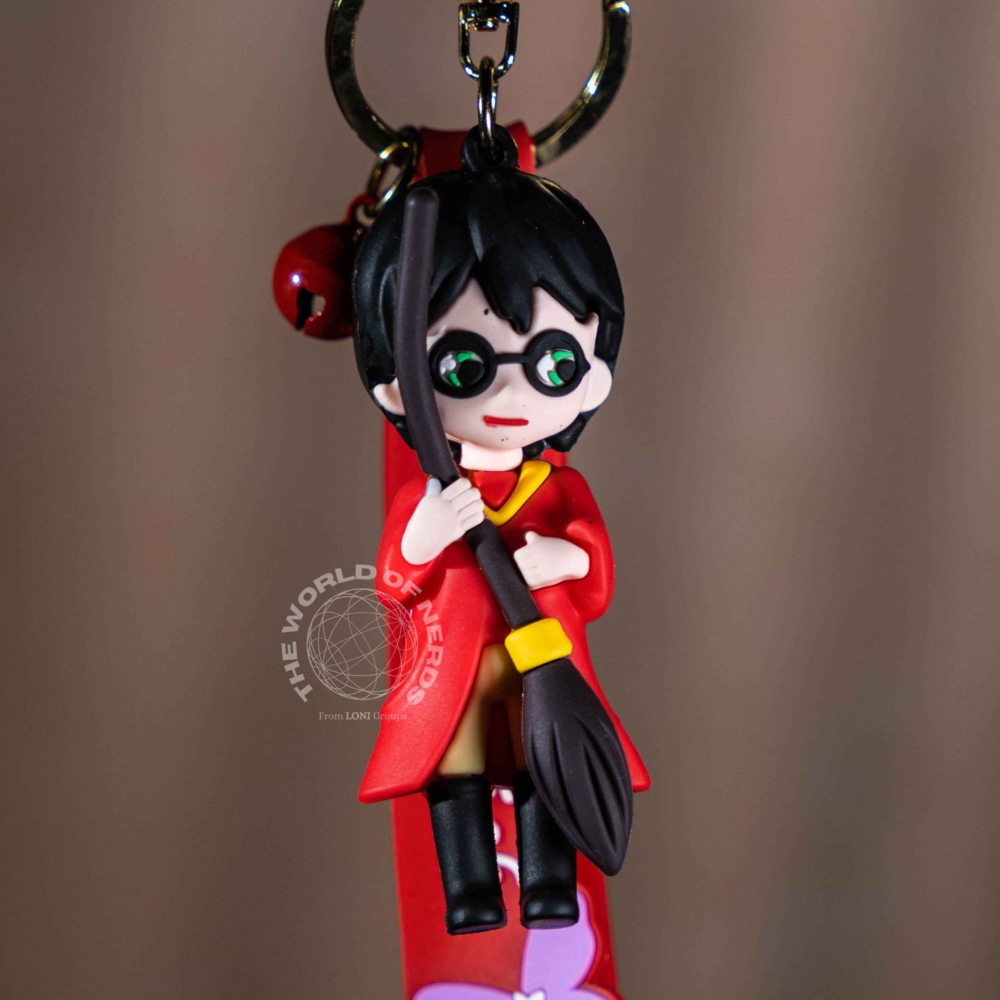Harry Potter Keychain - Harry Patter & Hermione Design