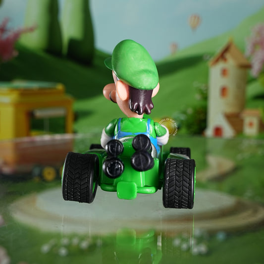 Luigi Mario Kart Racer Collectible Figurin