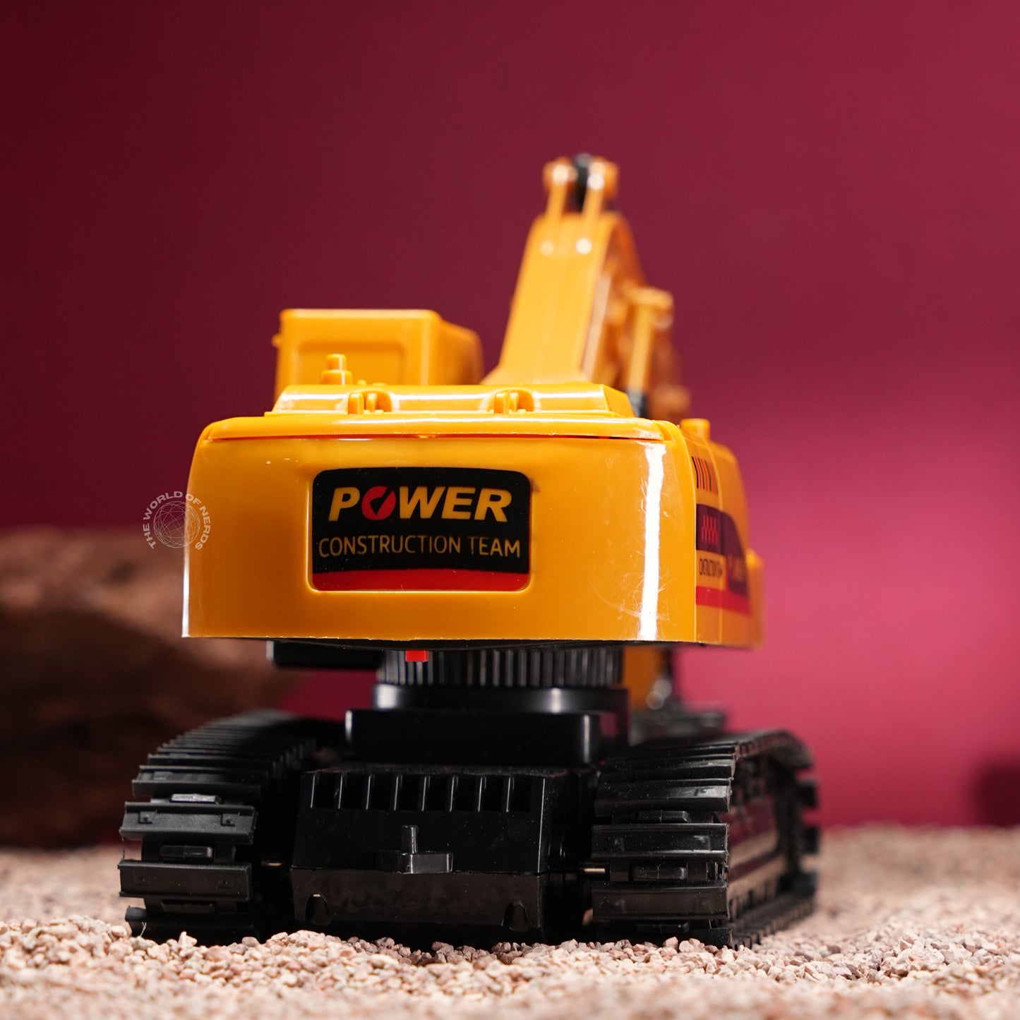 Yellow Digger RC Model – Mini Construction Experience