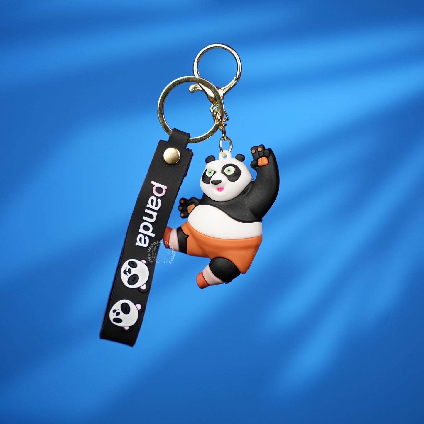 Kung Fu Panda Po Action Figure Keychain