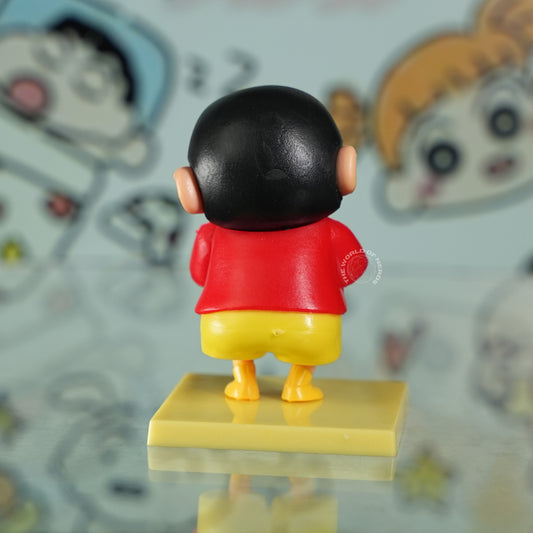 Nervous Shinchan Mini Statue