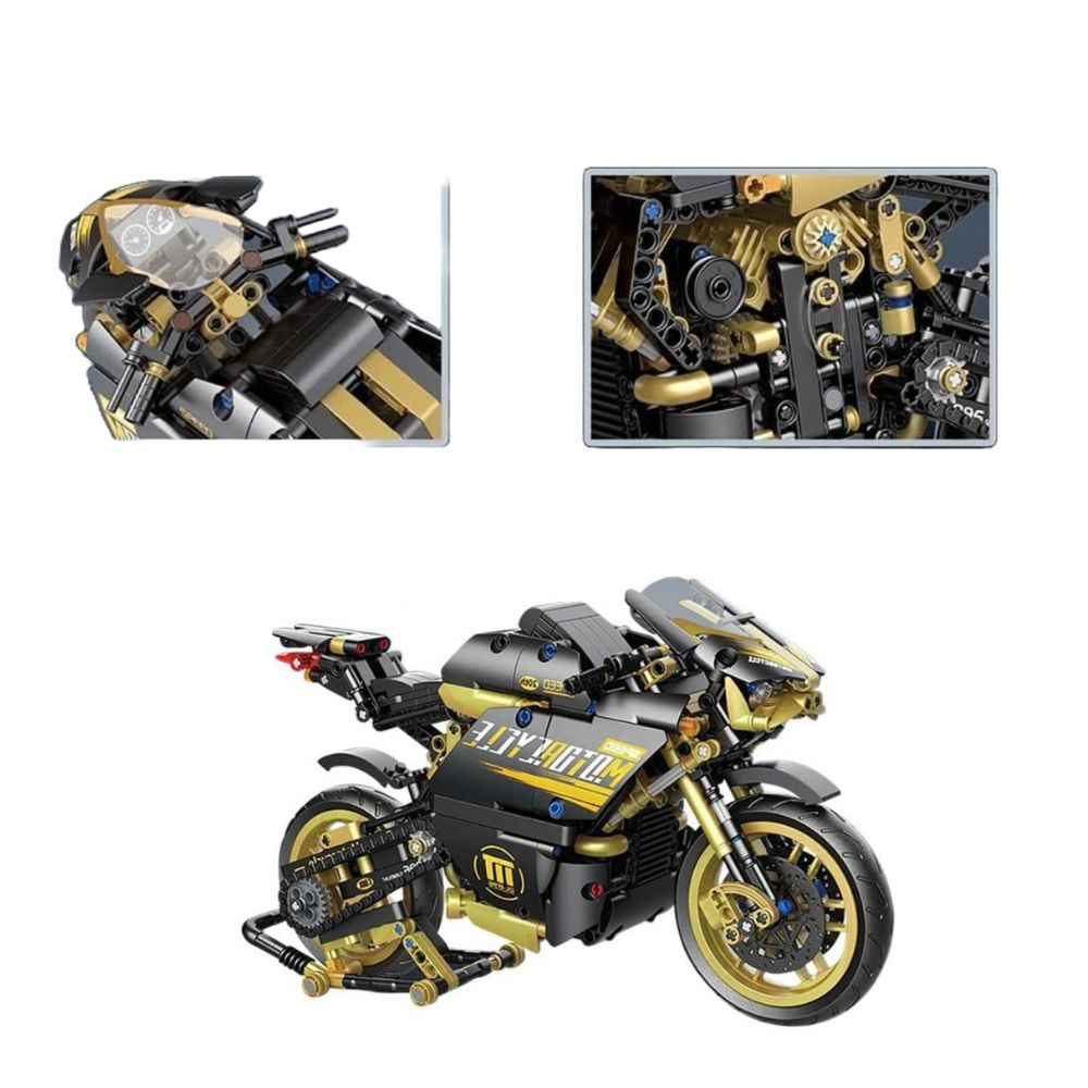 DECOOL MEC FACTOR TRACK BLOCKS - 832+ PCS Whirlwind Building Set