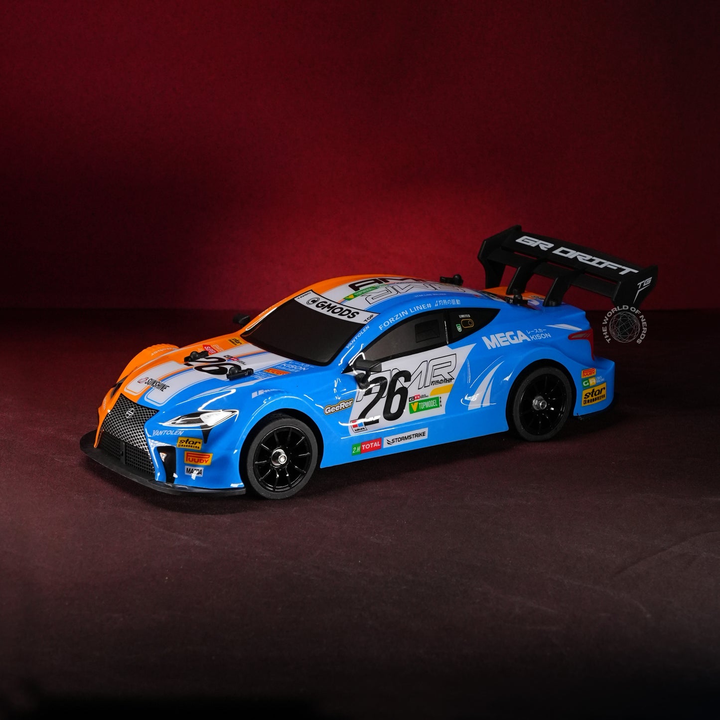 Top Gear 4WD RC Racer – #26 Blue Lightning Edition