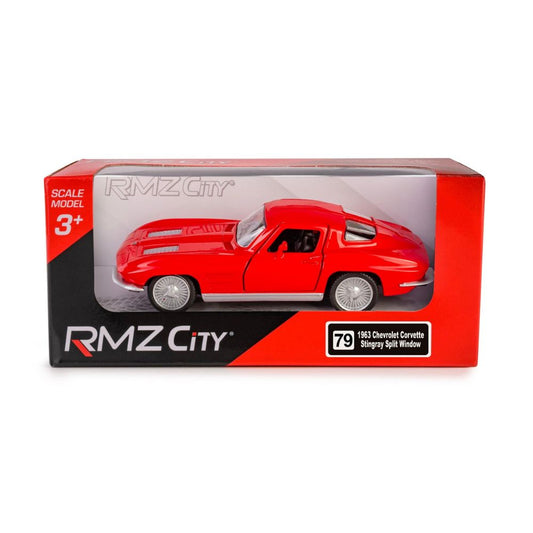 RMZ CITY 1963 CHEVROLET CORVETTE STINGRAY SPLIT WINDOW PULLBACK SCALE - 1:32