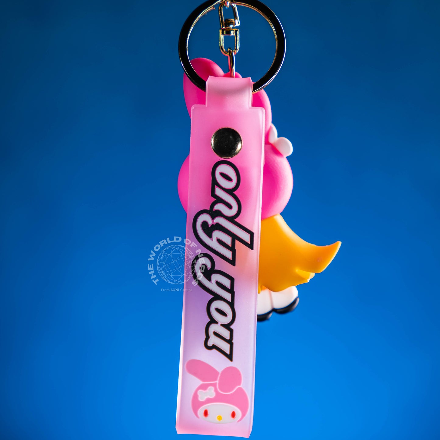 BLOSSOM THE POWERPUFF GIRLS KEYCHAIN