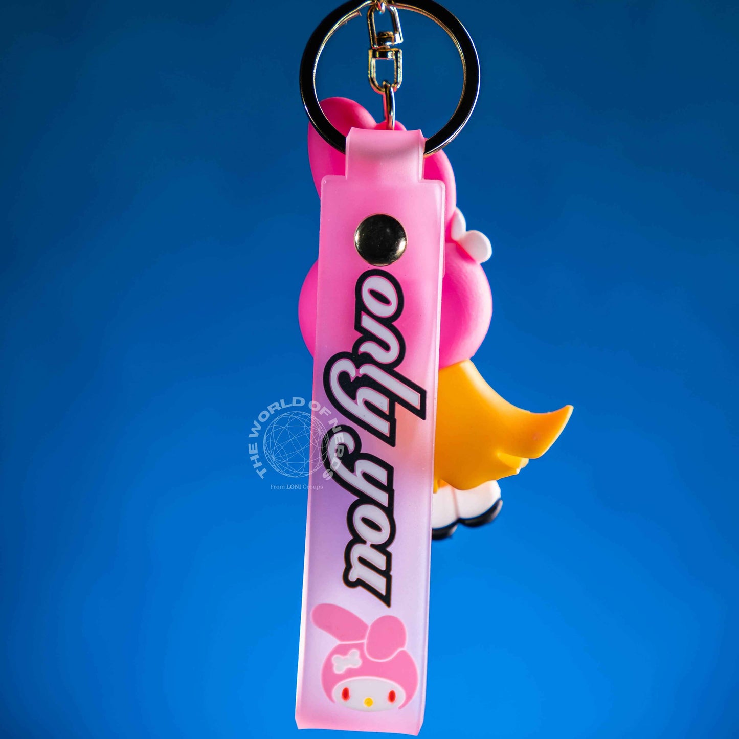 Blossom Powerpuff Girls Keychain for Cute Accessories