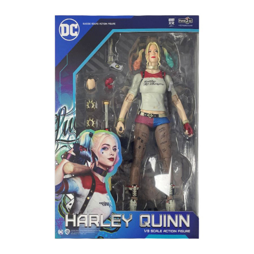 Harley Quinn Action Figure – Suicide Squad Edition with Weapons & FX Parts