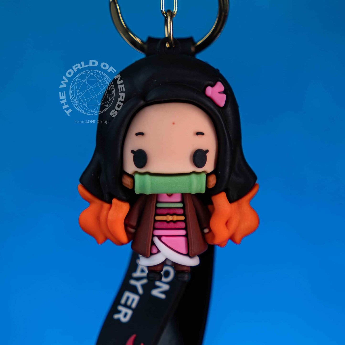 Demon Slayer Nezuko Keychain - Collectible Anime Accessory for Fans
