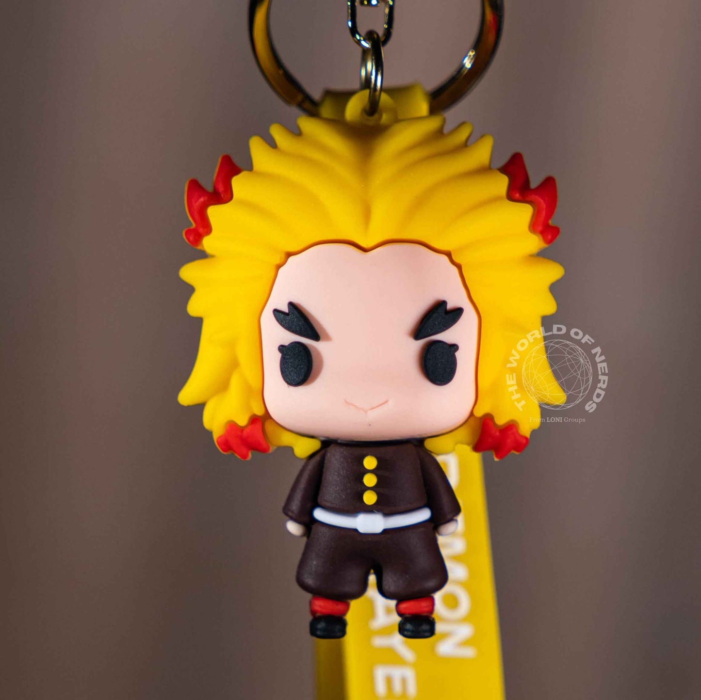 Demon Slayer Rengoku Keychain - Collectible Accessory for Fans