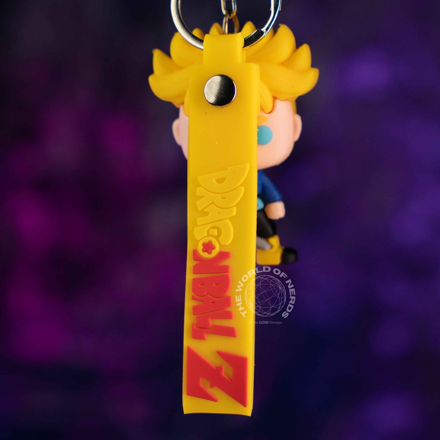 Dragon Ball Z Trunks Keychain - Super Saiyan Collectible Charm