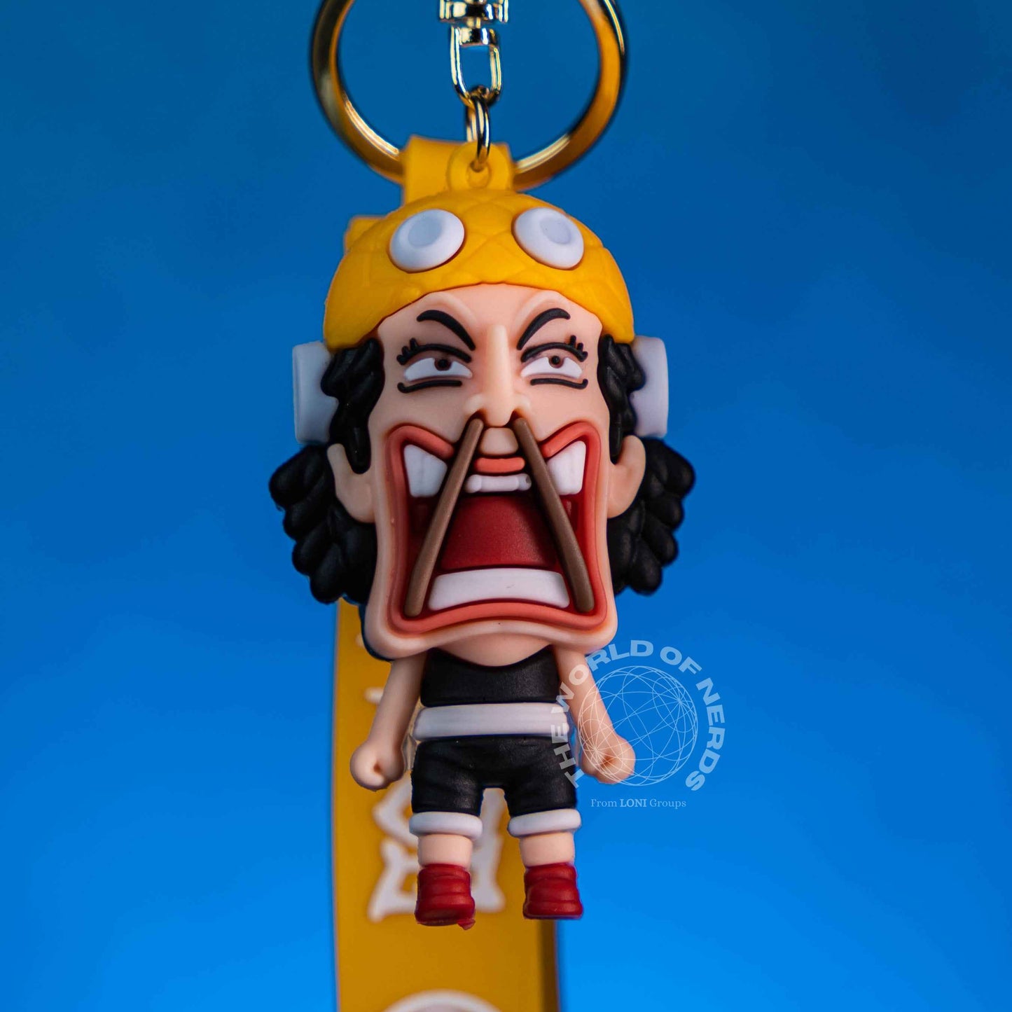 One Piece Usopp Keychain - Collectible Anime Accessory
