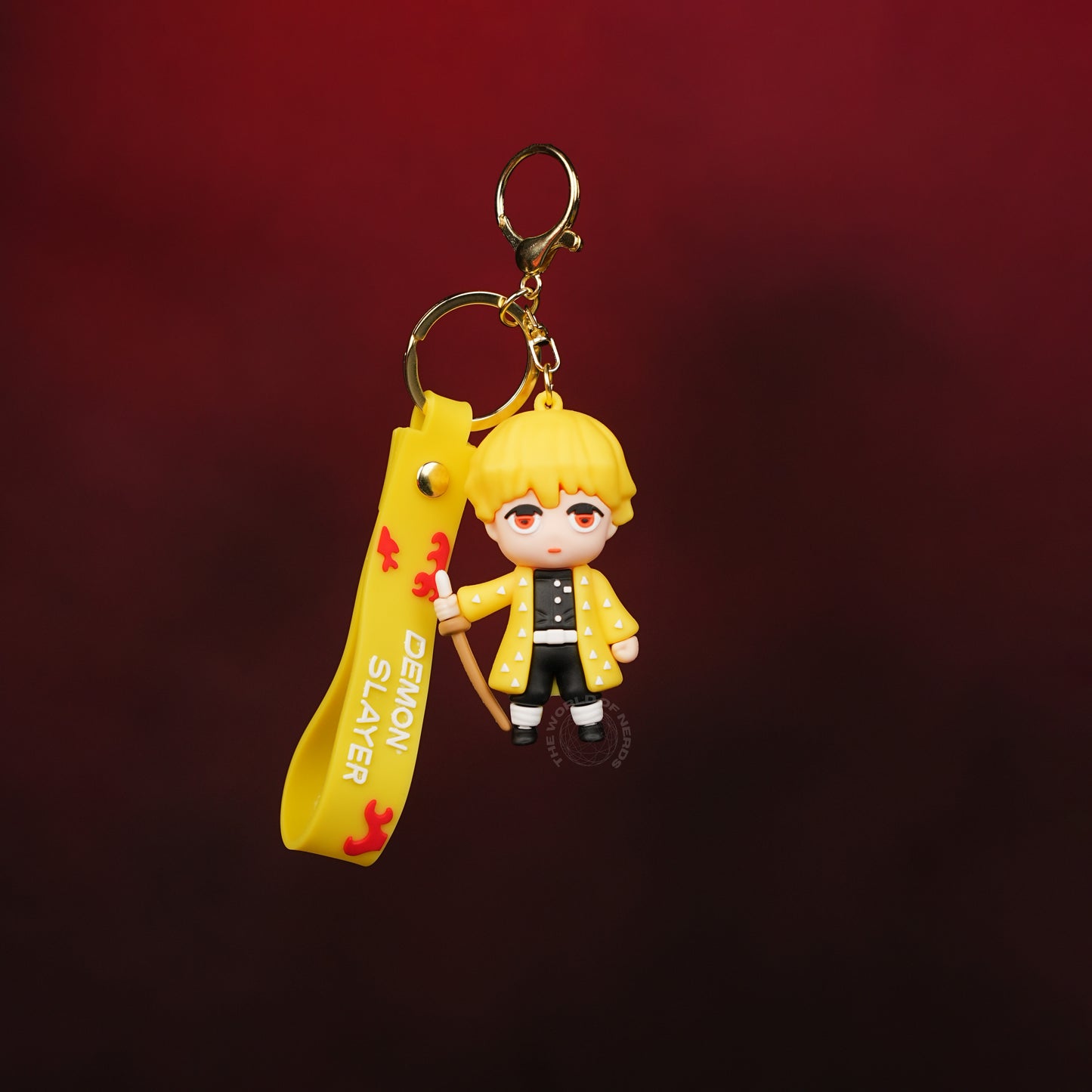 Zenitsu Agatsuma Classic Chibi Keychain