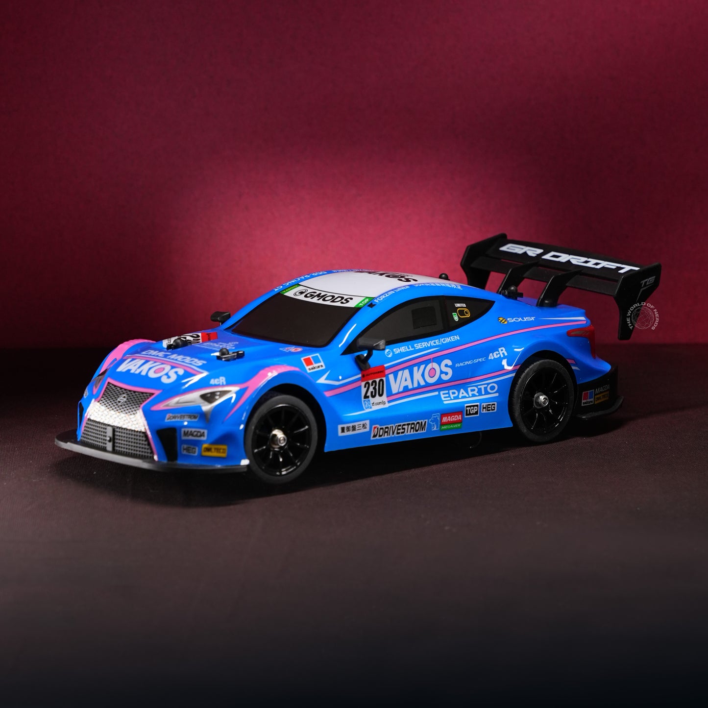 High-Speed 4WD RC Racing Car – 30km/h Drift Machine with Lights & Controller