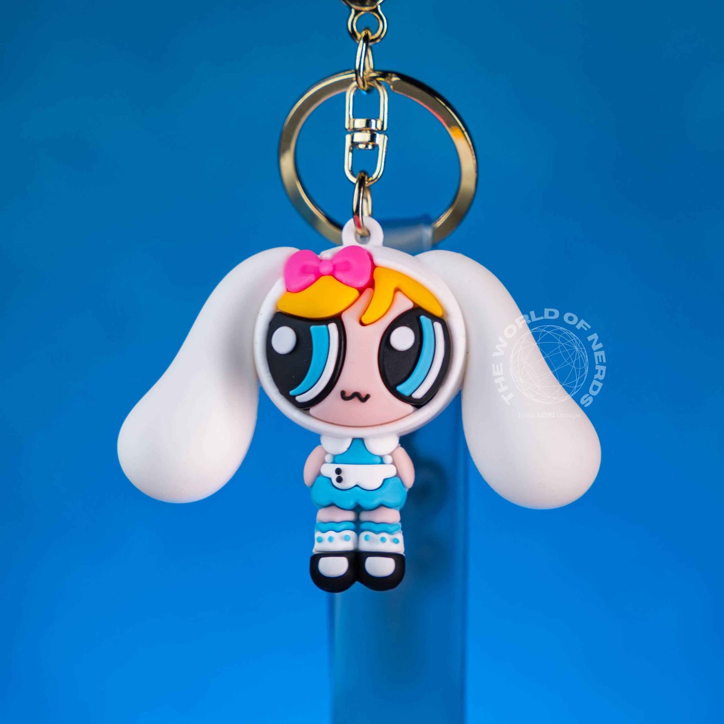 Blossom Powerpuff Girls Keychain - Cute and Stylish Accessory for Fans