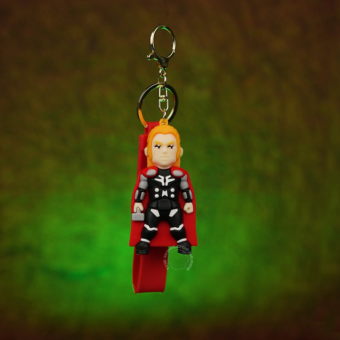 Thor Superhero Keychain
