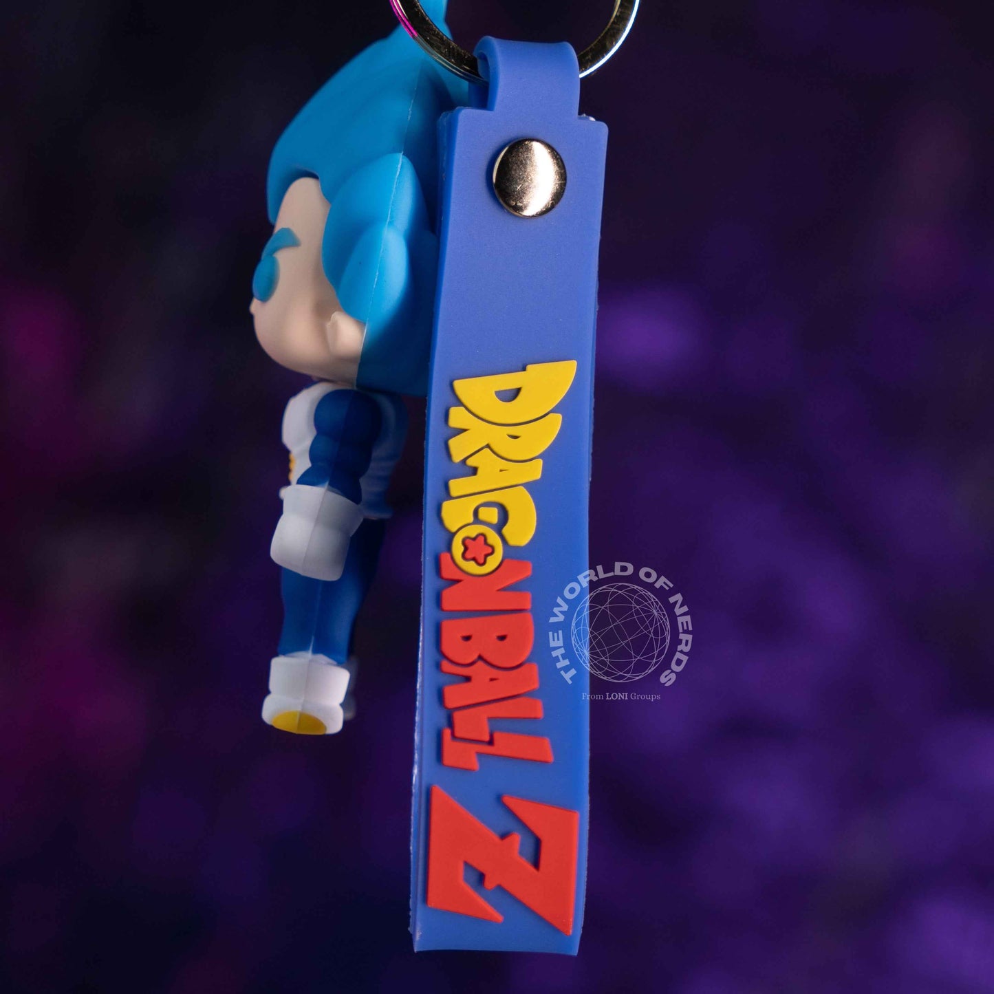 Dragon Ball Z Vegeta Keychain - Collectible Anime Accessory