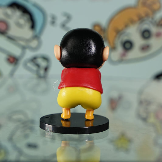 Squatting Shinchan Figurine