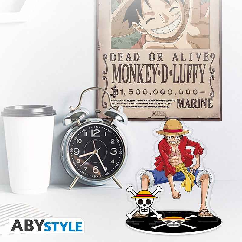Monkey D. Luffy Acrylic Figure - ABYSTYLE One Piece Collectible