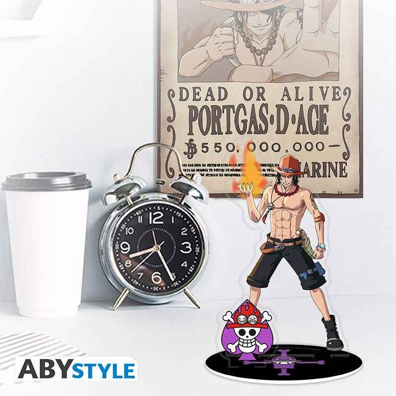 Portgas D. Ace Acrylic Figure - Abystyle One Piece Collectible