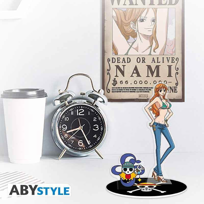 NAMI ABYSTYLE ONE PIECE ACRYL Figure – Collectible Anime Decor