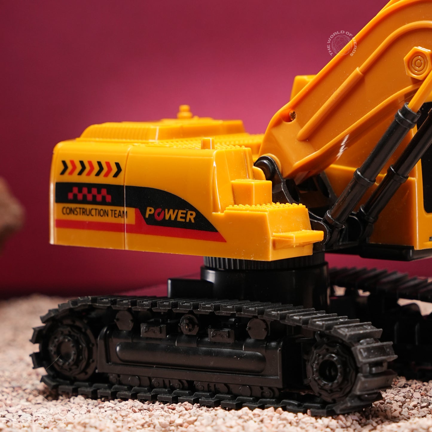 Yellow Digger RC Model – Mini Construction Experience