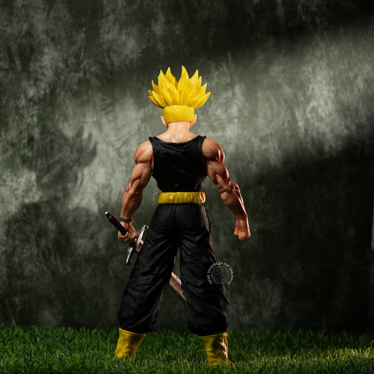 Gotenks Unleashed: The Super Saiyan Fighter
