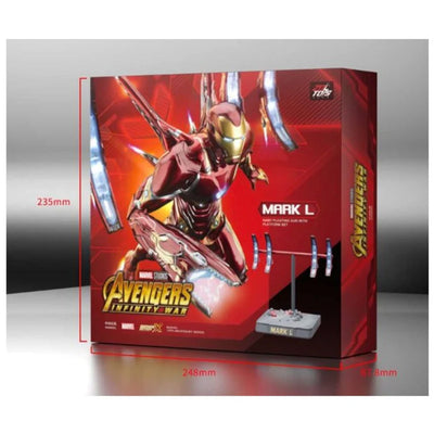 Iron Man Mark L Figure – ZD Toys Premium Nano-Tech Edition with Weapon Set - 2