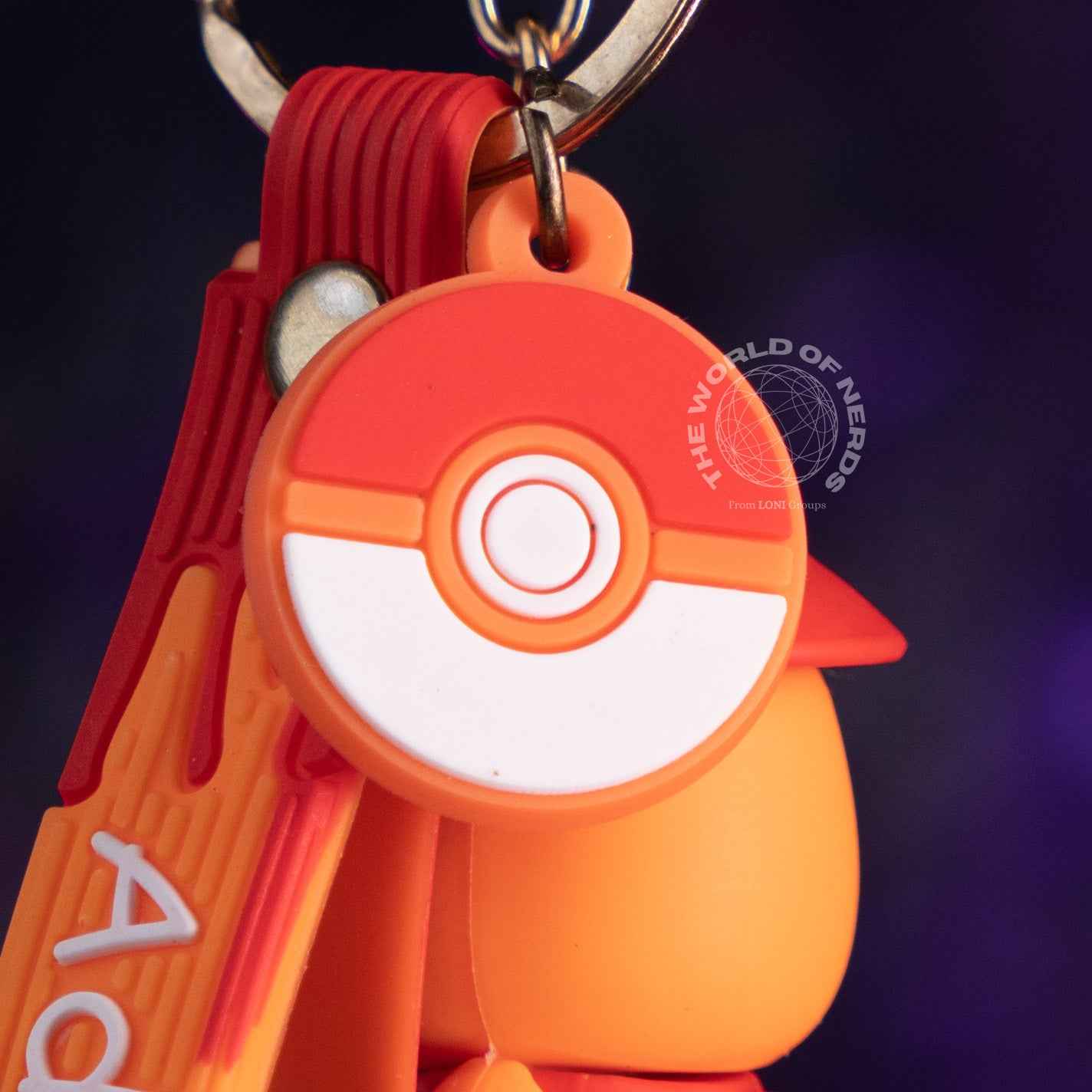 Pokemon Charmeleon Keychain - Charming Charmander Keychain for Collectors