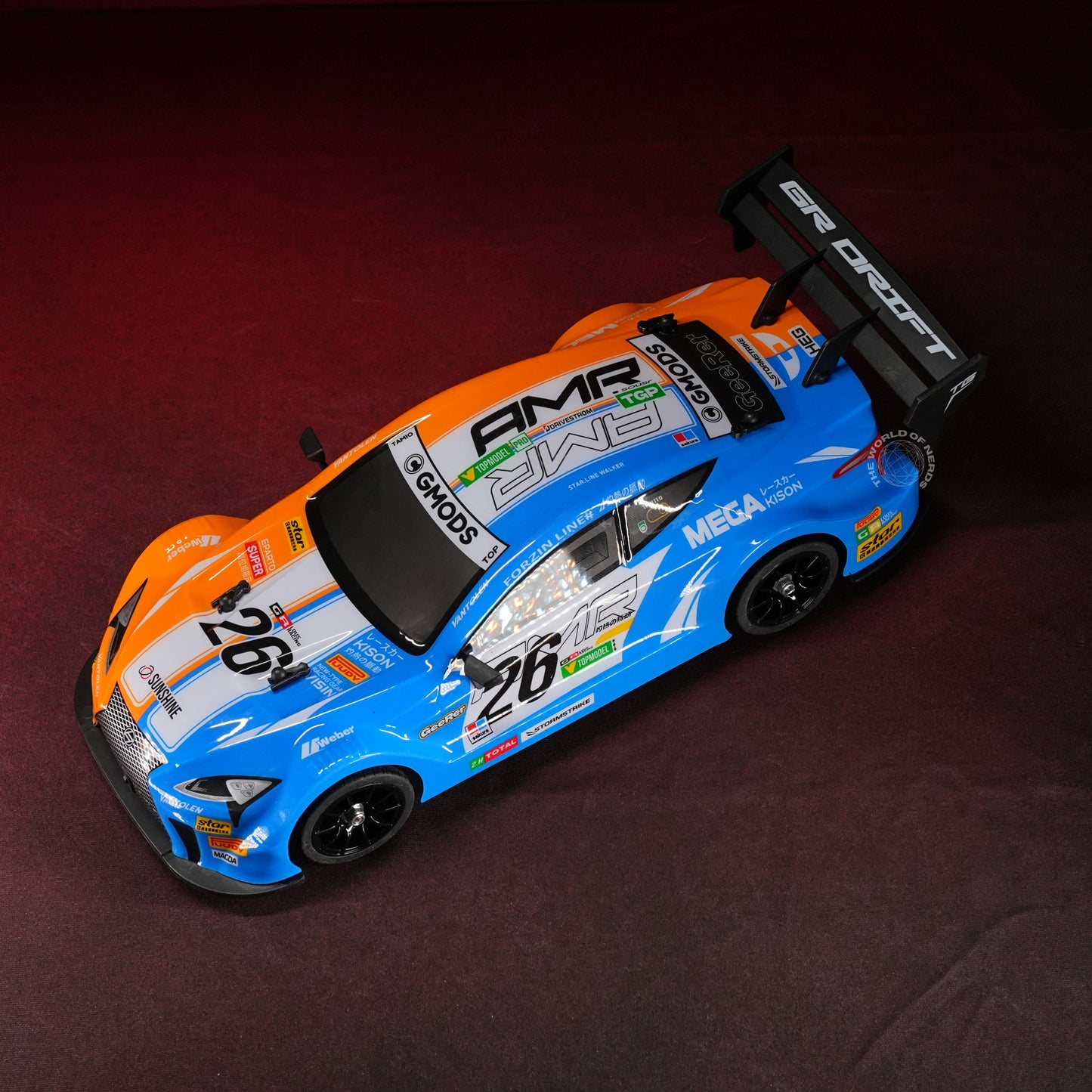 Top Gear 4WD RC Racer – #26 Blue Lightning Edition