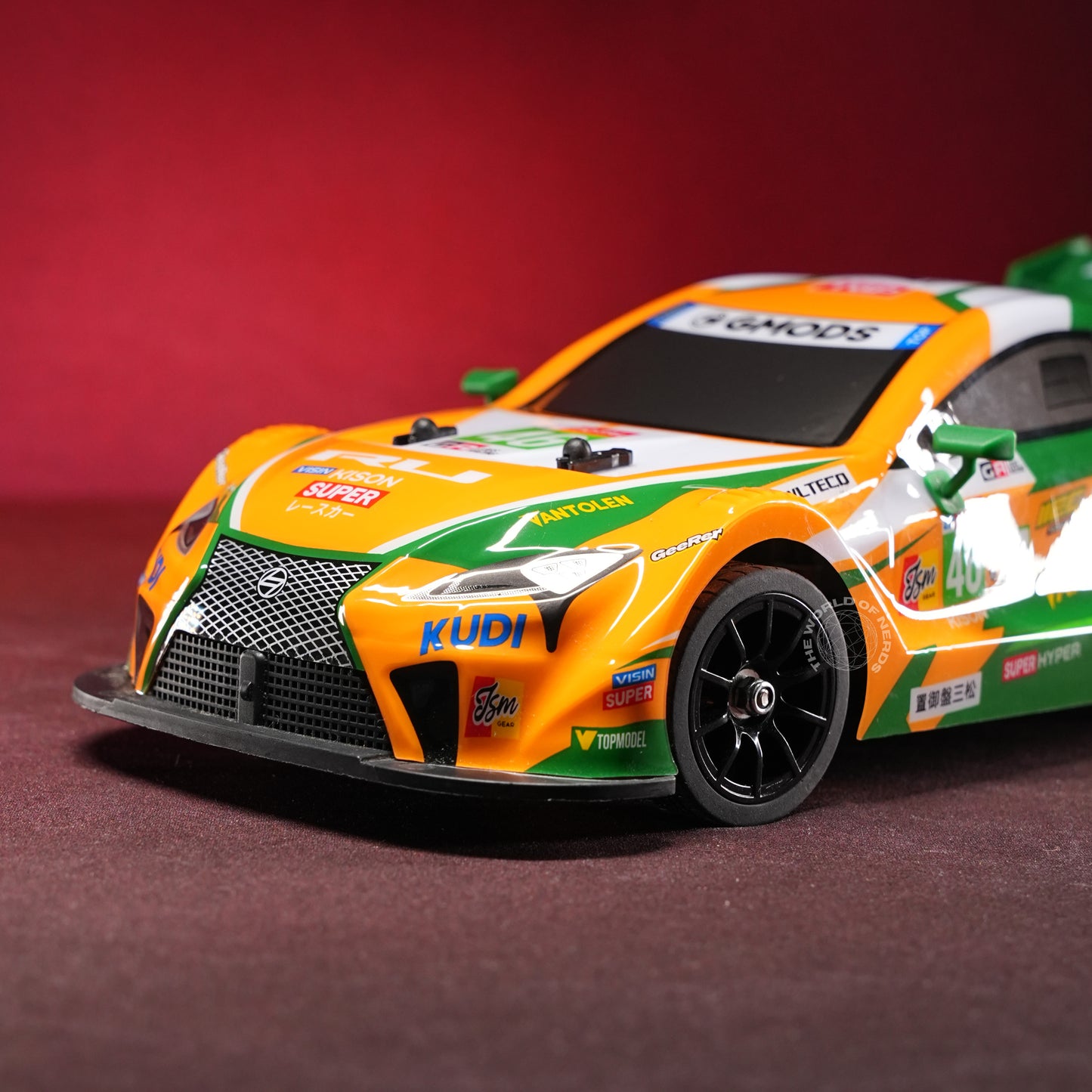 Top Gear 4WD RC Drift Car – #46 Vantolen Pro Edition