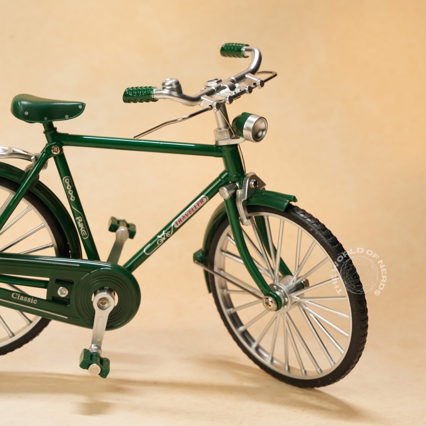 GREEN-CLASSIC BICYCLE 1:10 SCALE