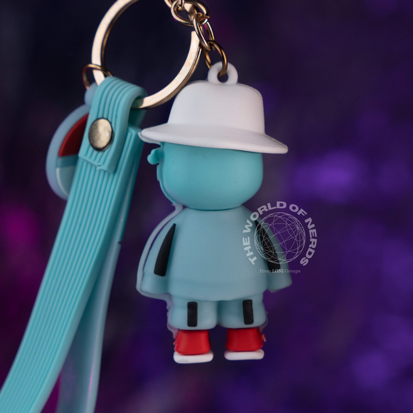 POKEMON SQUIRTLE IN TRACKSUIT KEYCHAIN