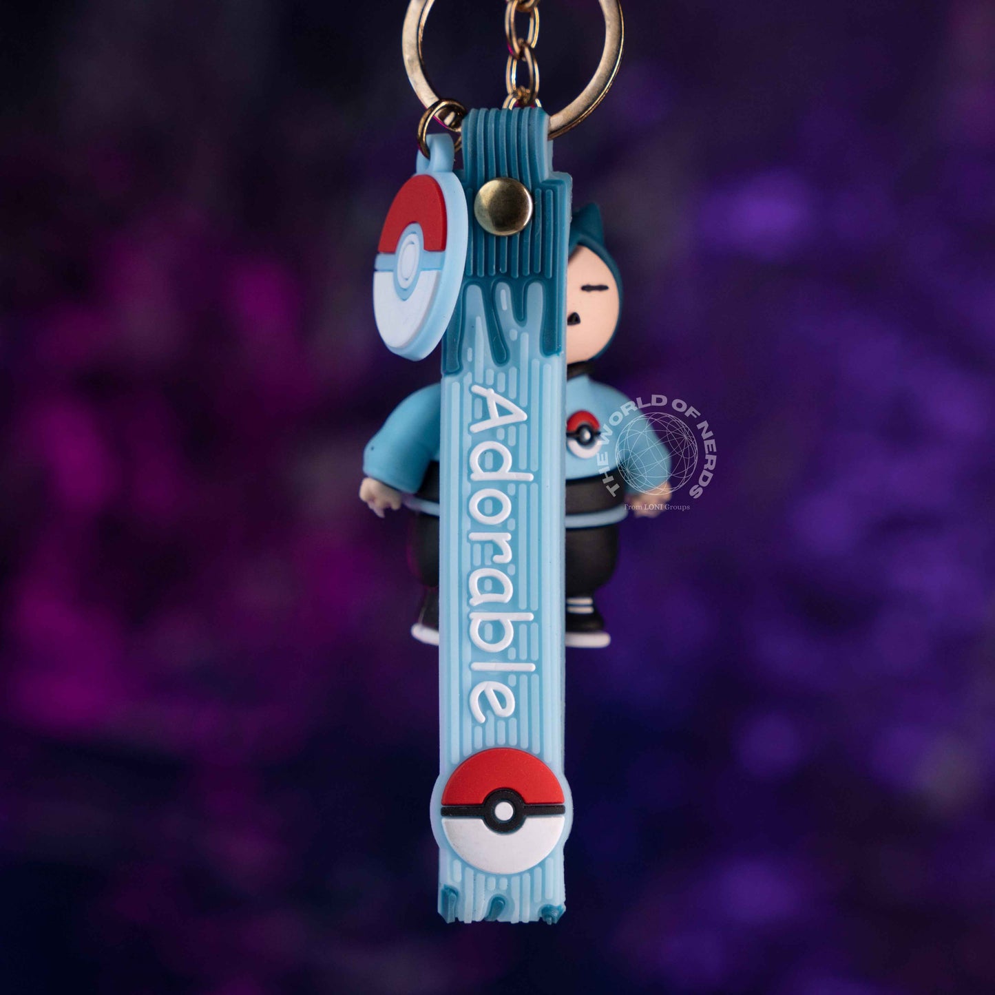 Pokemon Keychain in Jacket - Collectible Charm for Fans