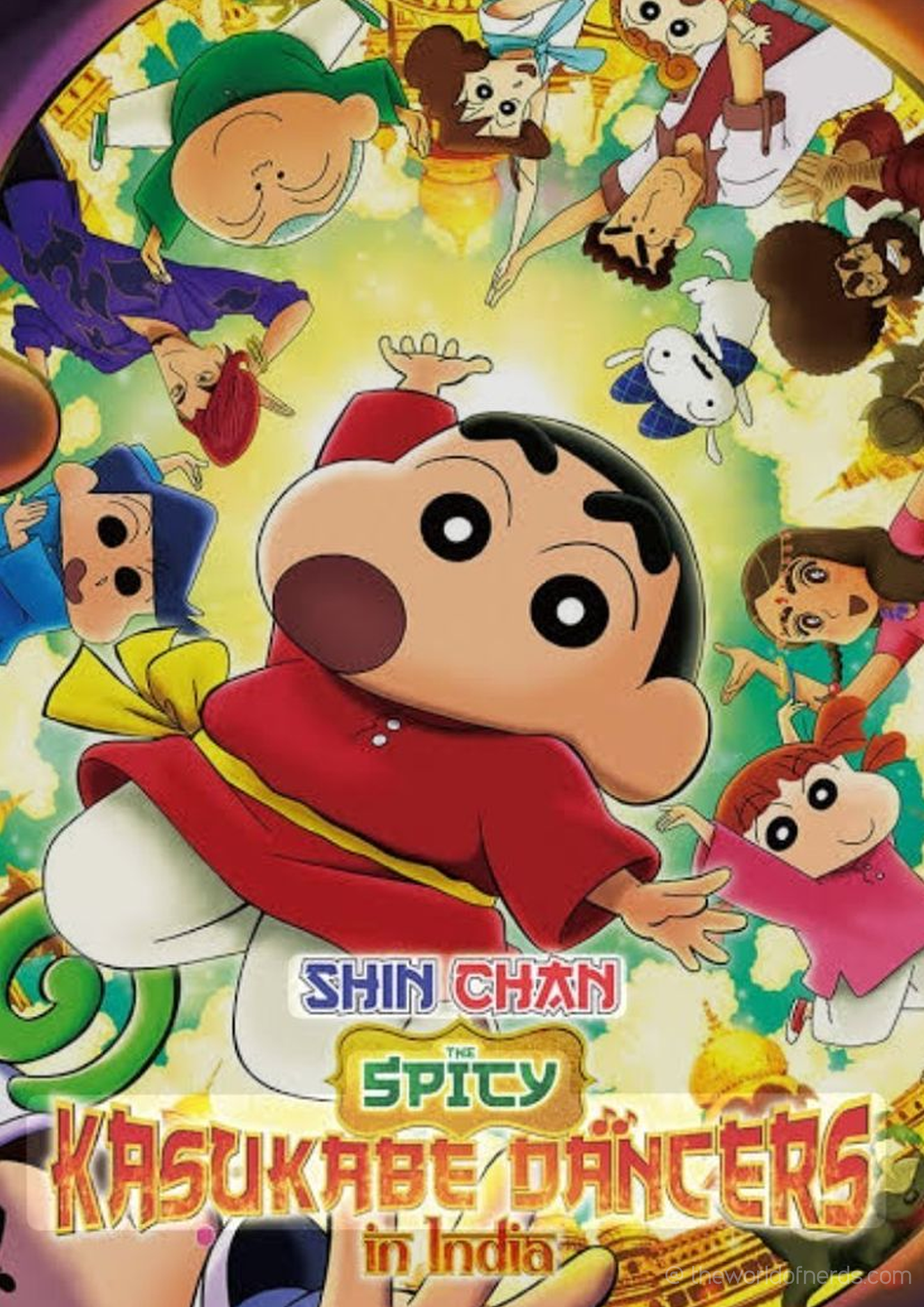 Shin Chan A3+ HD Anime Wall Poster - The World Of Nerds