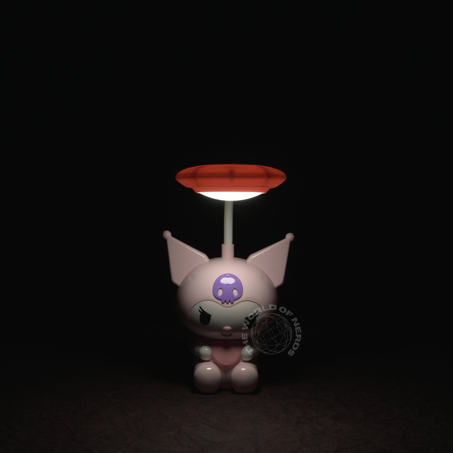 Kuromi Pink LED Table Lamp Cute Anime Decorative Light - The World Of Nerds