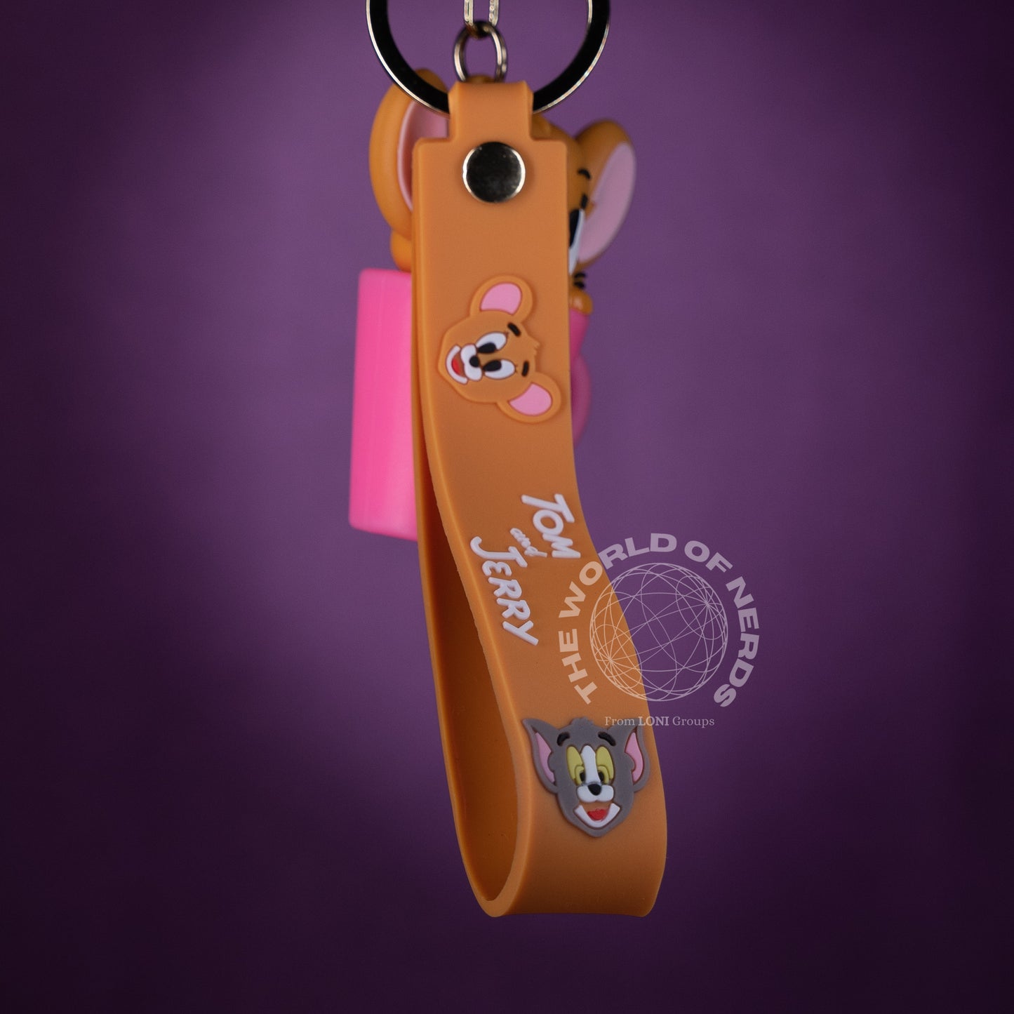 JERRY INSIDE CUP KEYCHAIN