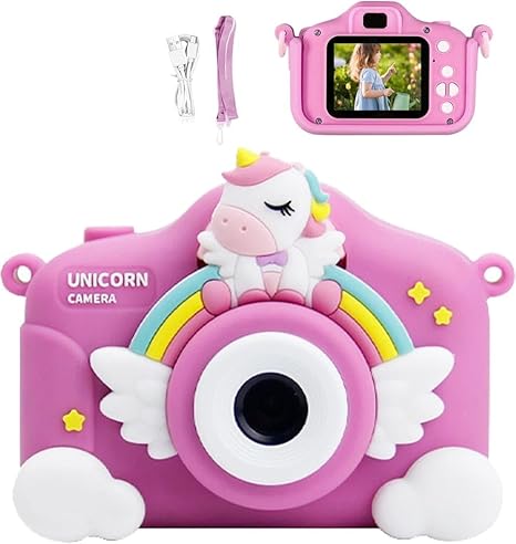 UNICORN WITH RAINBOW CAMERA