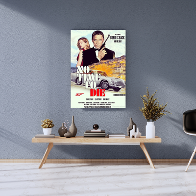 007 No Time To Die Movie Poster A3+ Size